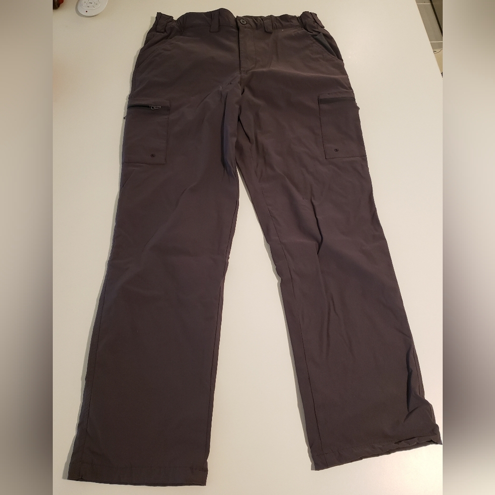 🔥 Men's Lined Cargo Trek Trail Hiking Pants 34R - Picture 1 of 6